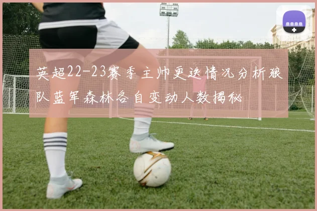 英超22-23赛季主帅更迭情况分析狼队蓝军森林各自变动人数揭秘